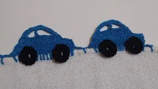 PONTO 288 EM CROCHÊ CARRINHO