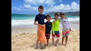Boogie Boarding at Bellows Beach