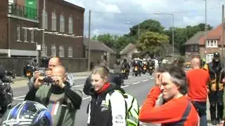 Ride of Honour 2012 arrival at Catterick
