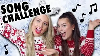 HILARIOUS CHRISTMAS SONG CHALLENGE WITH MY BEST FRIEND!! | Saffron Barker