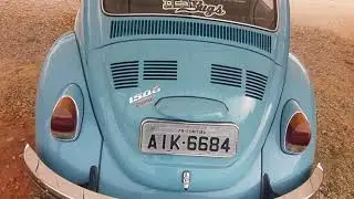 Fusca 1973 1500 Azul Ni&aacute;gara
