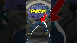 BROWN STAIN ON BLACK PANTHER IS WILD 💀