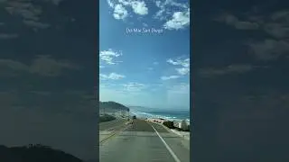 Road Trip: Del Mar - Pacific Coast Highway 🇺🇸 #sandiego #california #travel #driving #enjoylife