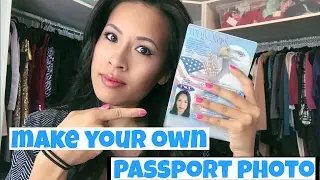 Travel HACK: Make your Own Passport Photo on Your Phone | DIYwithHan