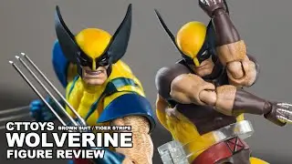 CT TOYS Wolverine Figure (Brown Suit & Tiger Stripe Suit) Review