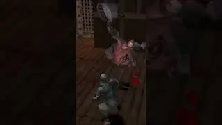 Battle with a demon!! 😈🗡️ Tenchu 1 - PS1 (Retro Game) #shorts