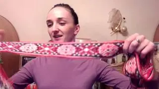 Stary Olsa - Maria's handmade woven belt!