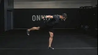 Dumbbell Single-Leg, Single-Arm, Rear-Delt Fly