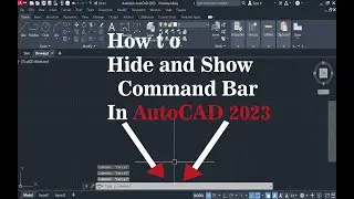 Remove Command online | How to remove Command line in AutoCAD 2023