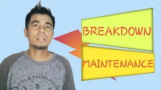 Breakdown Maintenance | Run To Failure