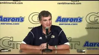 Georgia Tech Head Coach Paul Johnson Weekly Press Conference - 10/11/11
