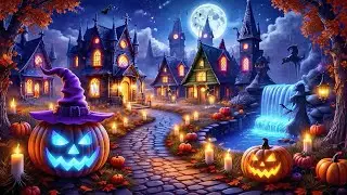 Halloween Pumpkin Farm 🎃 Scary Ambience & Spooky Backgrounds 2025