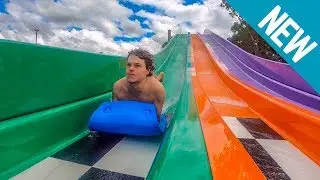 Racer Water Slide [NEW] Aquatopia Prairiewood