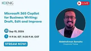 Microsoft 365 Copilot for Business Writing: Draft, Edit and Improve