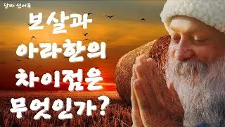 오쇼 : ( 173 )  보살과 아라한의 차이점은 무엇인가?