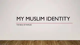 My Muslim Identity