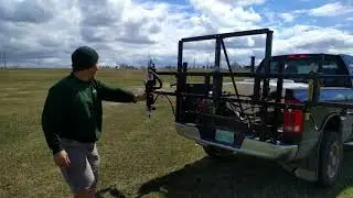 Customized truck sprayer with BK Boom (2) from Rogers Sprayers. Inc.