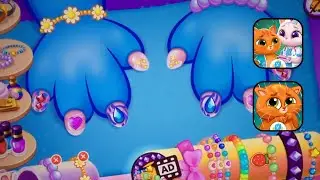 Ah! What wonderful nails! Bubbu & Mimmi. Part #26. On android. Gameplay.