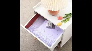 Lavender Scented Drawer Liners for Dresser - Gersoniel
