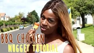 BBQ CHICKEN NUGGET HAIR TUTORIAL