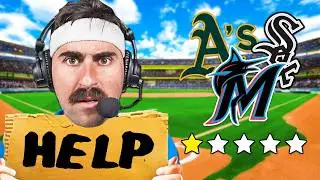 I Rebuilt the Worst MLB Teams