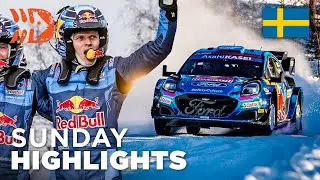 Incredible T&auml;nak Victory - WRC Rally Sweden 2023 Sunday Highlights