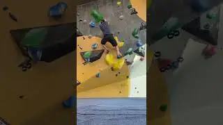 6c gelb - #boulderbarseestadt #boulderbetas #bouldering #climbing #klettern #wien