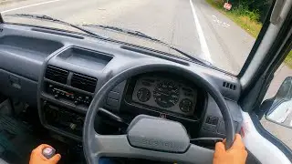 1992 Subaru Sambar Kei Truck &mdash; POV Drive