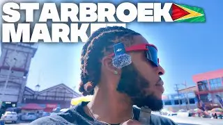 Exploring Guyana's LARGEST Market! 🇬🇾 Starbroek Market Tour in Georgetown