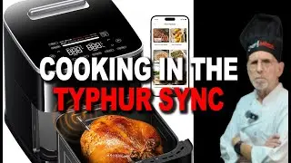 Cooking in the NEW TYPHUR SYNC Air Fryer! My Review & Thoughts!
