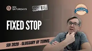 Fixed Stop  | SDI 2020 Glossary for Hollow Metal Doors & Frames