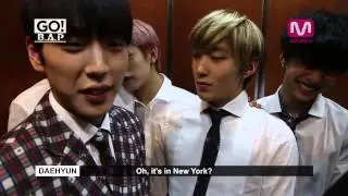 B.A.P's YongGuk's cute sneeze (Go! B.A.P cut)