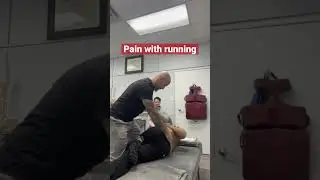 Gonstead skills sharpe #chiropracticadjustment for child with pain while running | side posture