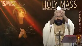 Holy Mass Live Today | Fr. Jacob Arimpur VC | 15 Sept | Divine Retreat Centre Goodness TV