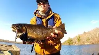Monster Nova Scotian Brook Trout in HD!
