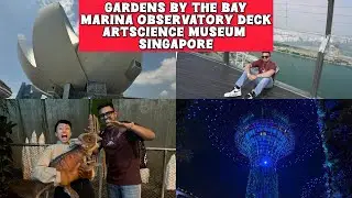 Singapore&rsquo;s Most Iconic Places in One Vlog 🇸🇬 | Gardens by the Bay, Marina Skydeck & ArtScience 😍