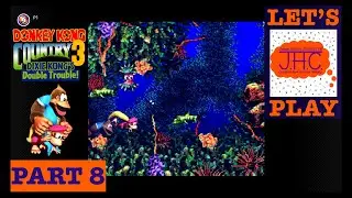 AQUATIC AMBIANCE? Let's Play Donkey Kong Country 3 SNES! Dixie Kiddy Kong Kremlings Bananas Nintendo
