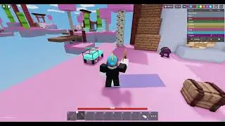 World Record Fastest Kitless Lucky block Doubles Win (Roblox Bedwars)