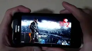 Игры на Asus ZenFone C (RealRacing3, DeadTrigger2, ClashOfClans)