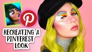 Recreating Pinterest Halloween Makeup! | KristenLeanneStyle
