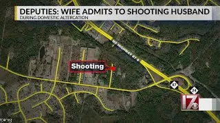 Man shot by wife during domestic altercation, Harnett County deputies say