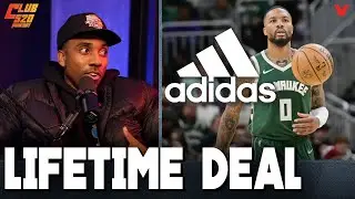 Jeff Teague reacts to Damian Lillard's LIFETIME contract with adidas | Club 520 Podcast