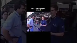 🔥Маленький Карлос Сайнс ЛИЗНЕТ разделитель! 😂 #шорты #f1 #carlossainz