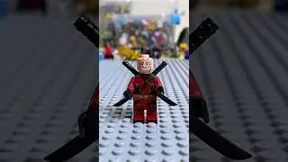 Mainan Balok Susun Minifigure Deadpool Tanpa Topeng #bricks #minifigures