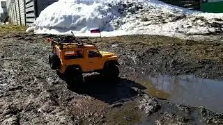 RC Off Road MN D98 Defender мотор 390 класса и MN 86k G500 Brushless 540