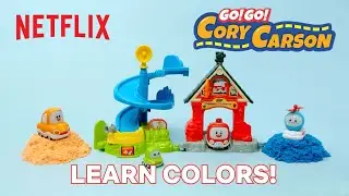 Kinetic Sand Color Fun with Cory Carson! 🏖️ Netflix Jr