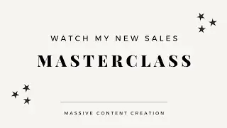 massive content creation