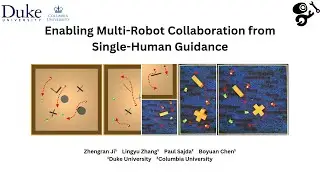 HUMAC: Enabling Multi-Robot Collaboration from Single-Human Guidance