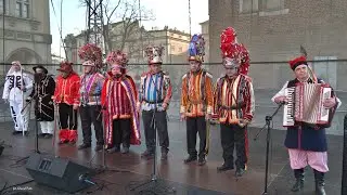 Kolędnicy „Herody” z Modlnicy - Kraków Rynek Główny - Teatr Regionalny w Krakowie