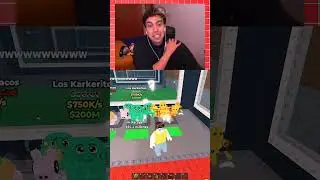 Cuando El SIMIO MAYOR PENSO que ESTABA EN UN EDIT #elabrahaham #robaunbrainrot #roblox
